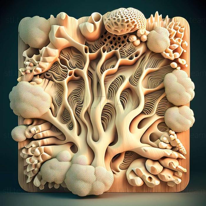 3D model Pergalumna crassipora (STL)